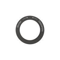 Kennscheibe NEVO, f.Drehschalter, Monter-> <-Descendre, schwarz