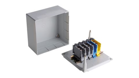 AP-Abzweigdosen mit Klemmen