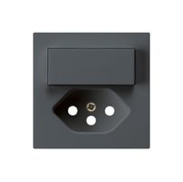 UP-Frontset kallysto für Kombination Dimmer+T13 anthrazit