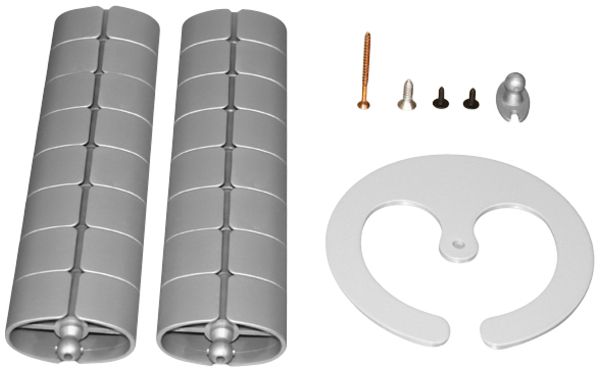 Caniveau de câble flexible MH Premium argent