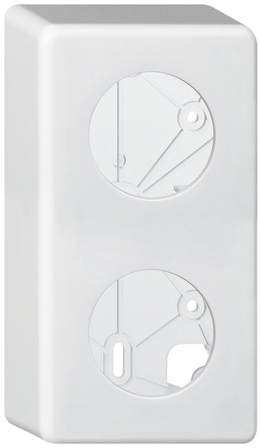 Kit de montage AP basico I-I blanc 2×Ø43mm
