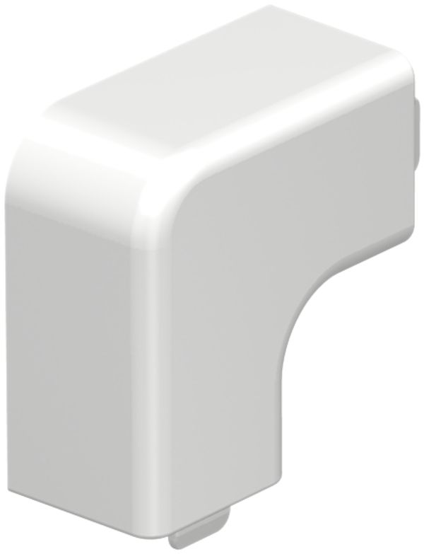 Angle plat Bettermann pour canal d'installation WDK blanc pur 20×20mm