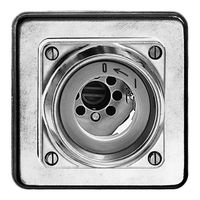 Contatto rotat. INC umid. 0<-1/2 Al, per serratura, senza cil.