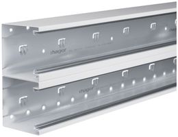 Canale perapetto tehalit BRS 210×100×2000mm coperchio 2×80 acciaio bit