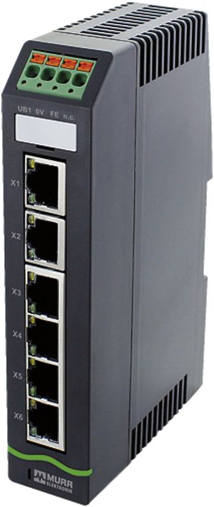 Switch Murrelektronik Xelity 6TX, 6-Port unmanaged 10/100Mbit/s Full Duplex