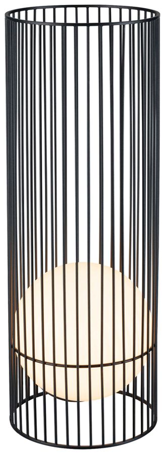 LED-Stehleuchte SLV GRID IP44/65 8W 500lm 2700K schwarz