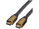 Cavo HDMI ROLINE Premium 4K@60Hz (HDMI 2.0) HDR 3D ethernet nero 3m