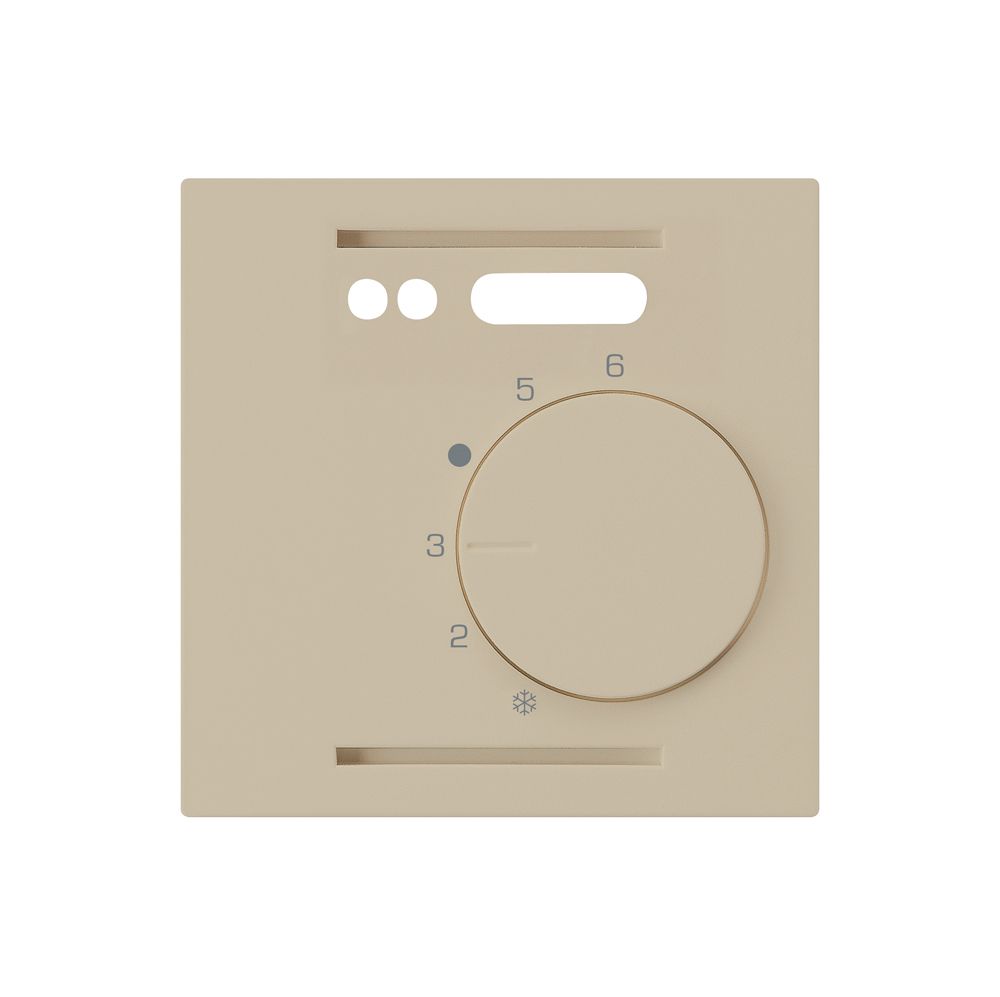 Kit frontale INC kallysto beige per termostato ambiente riscaldamento pavimento