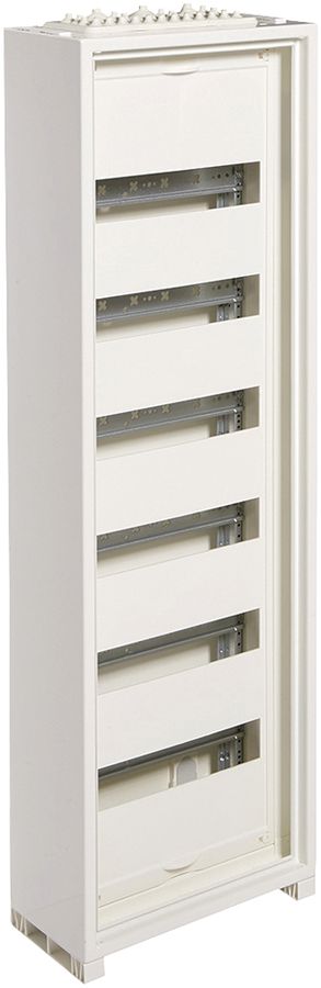Distributore AP Hager univers 6 file 72UM IP30 300×950×160mm
