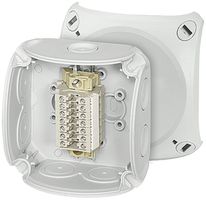 Boîte de dérivation AP Hensel RK 0207 7×2.5mm², gris