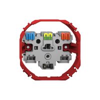 Steckdose Feller SNAPFIX® 1×T13 mit LED gelb