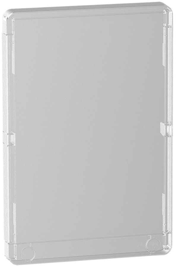 Porte Schneider Electric pour Resi9CX 2 rangées 13 modules transparent