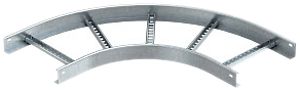 Bogen 90° horizontal Bettermann 60×300mm für Kabelleiter bandverzinkt