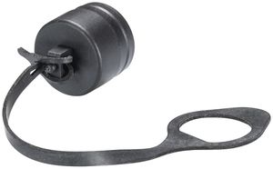 Cappuccio di chiusura RST16i5, per presa, nero