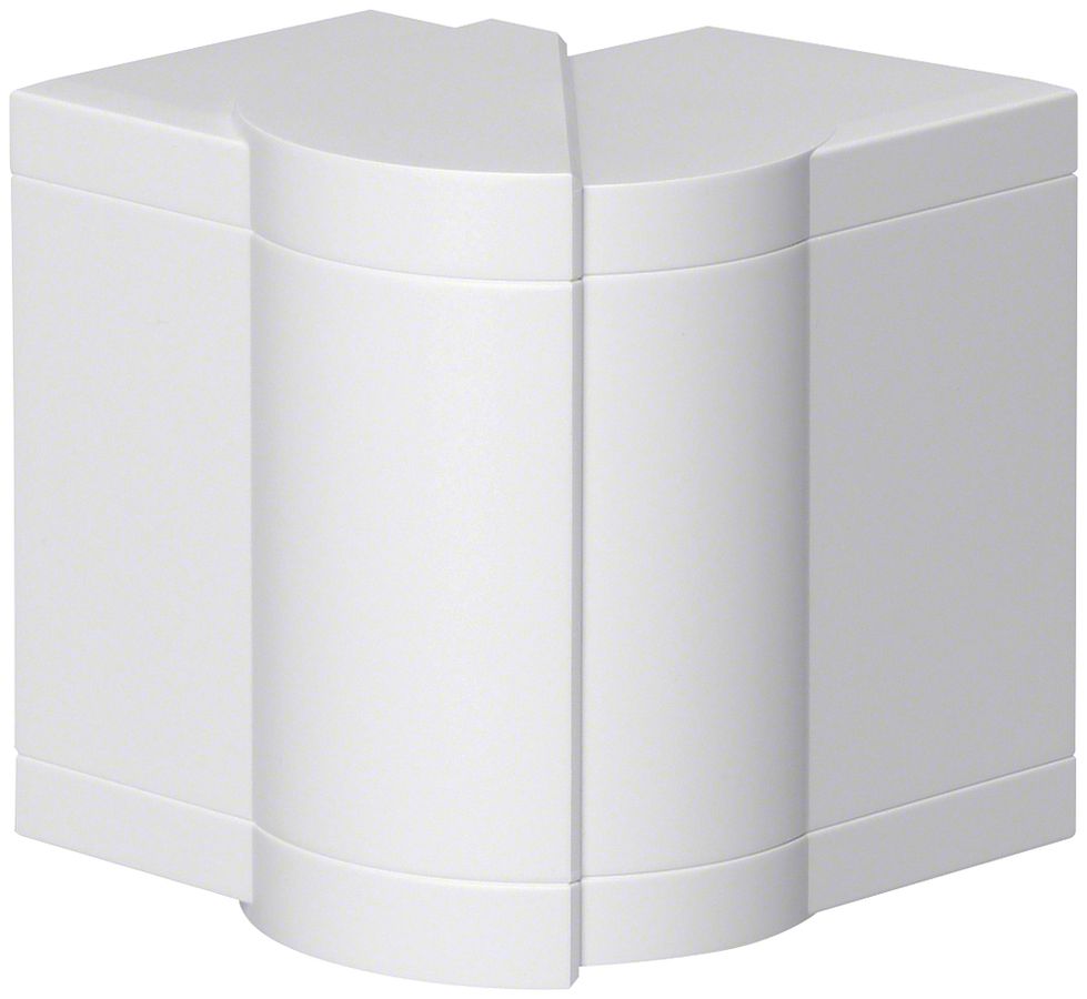 Angle extérieur tehalit BR 68×100mm couvercle 80mm sans halogène blanc trafic