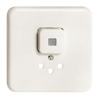 UP-Frontset FH T12 weiss 86×86mm mit Linse für Kleinkombi