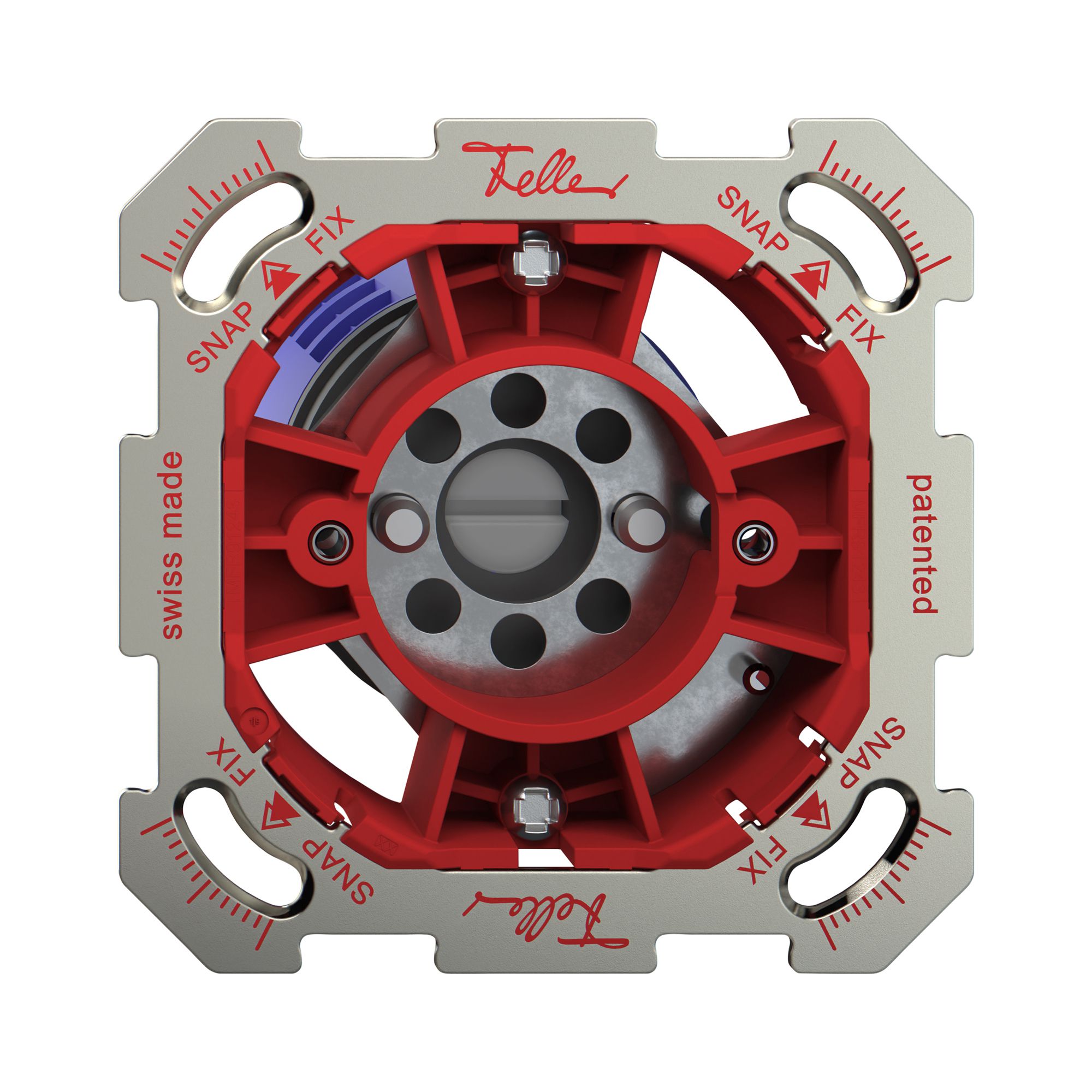 Interrupteur rotatif ENC Feller SNAPFIX® commut.multiple 5/2L s.cylindre