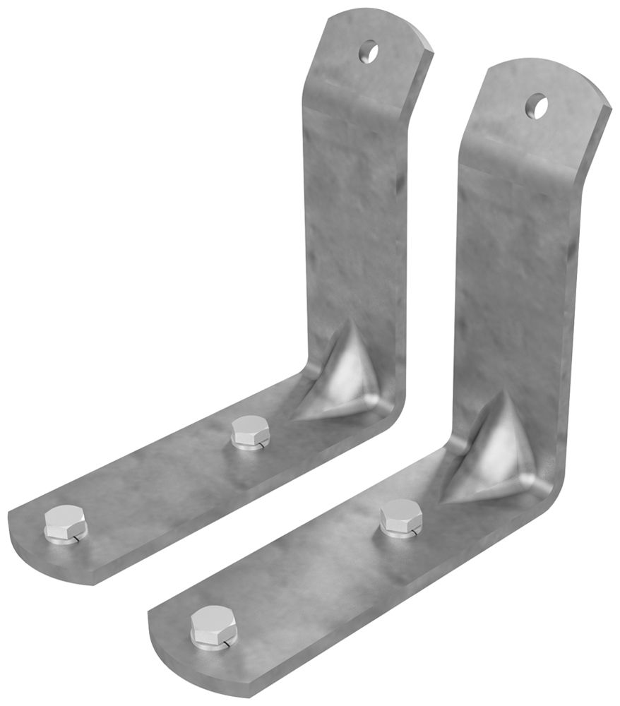 Équerre de fixation thuba pour fixation murale, 2 pièces