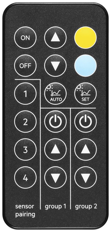 Télécommande Tridonic IR6+ infrarouge 7.2×40.5×86.5mm