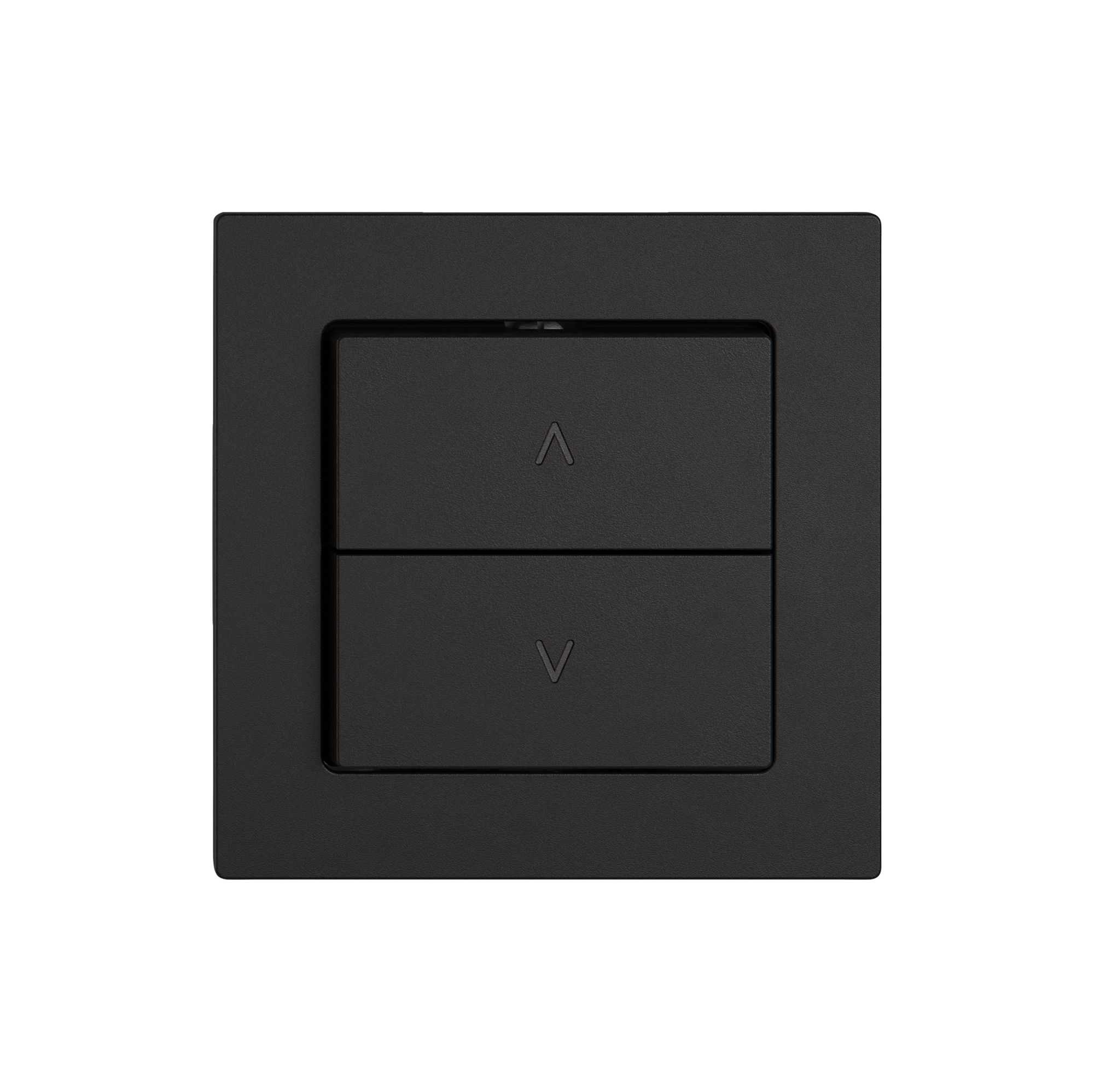 Interruttore p.tapparelle EDIZIO.liv SNAPFIX® 10A 250V 2 tasto 1 canale ne