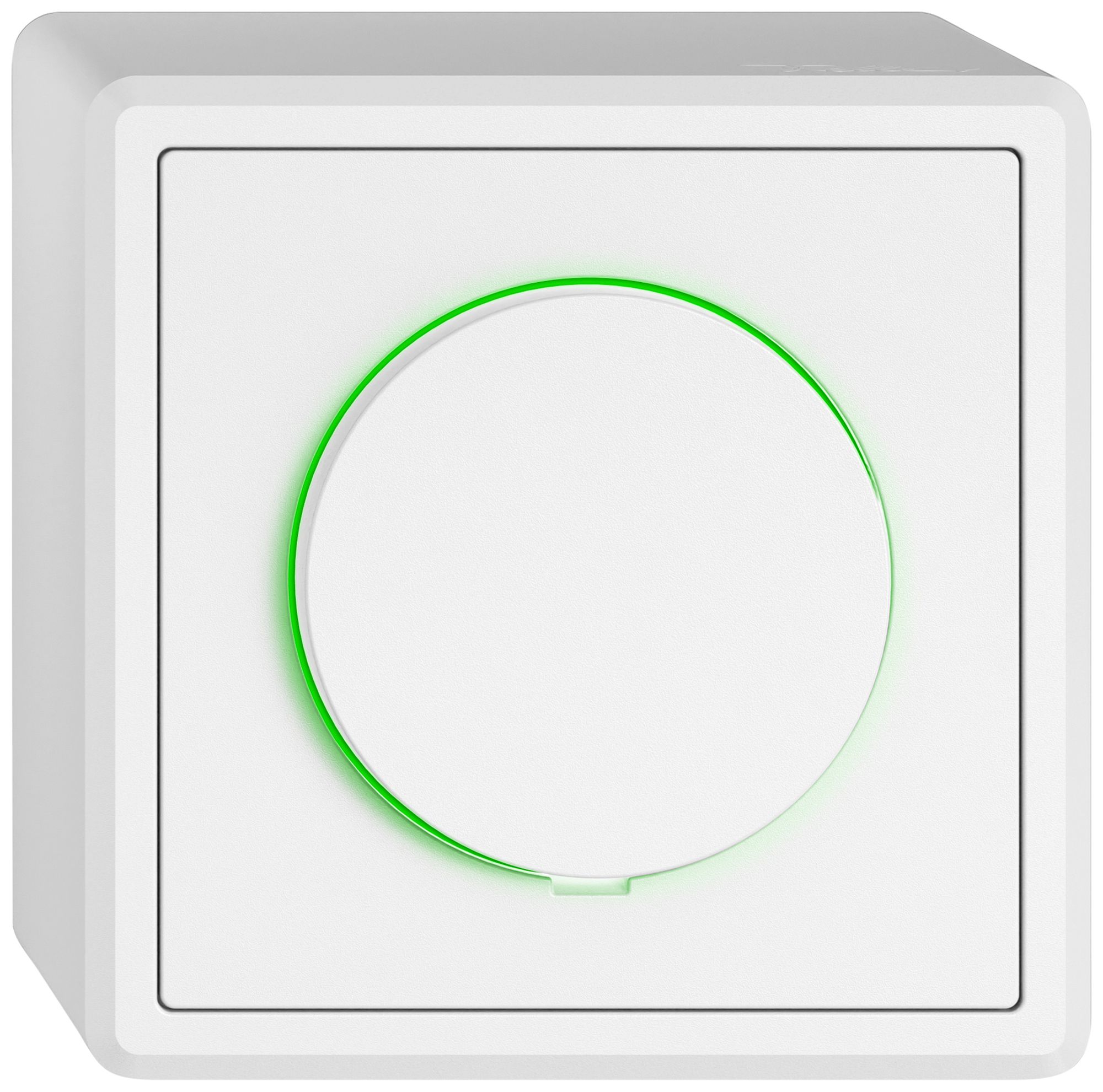 AP-Dimmer EDIZIO.liv SNAPFIX® Univ.bel.gn 4…400W/4…400VA/4…200W/VA ws