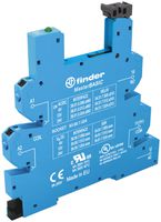Relaissockel Finder MasterOUTPUT für Relais Serie 34, 6…24VUC Schraubklemmen