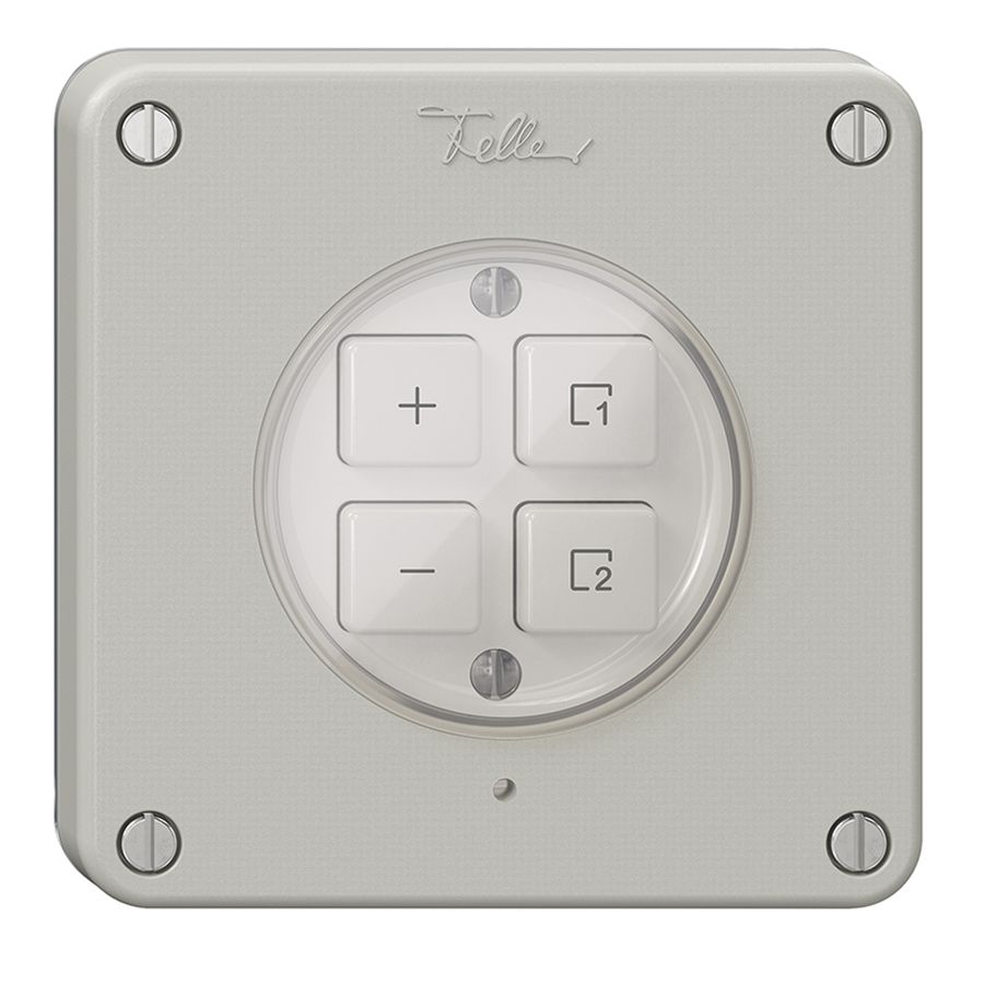 Variateur DALI 1K/4T scène NEVO Wiser N.CO gris clair