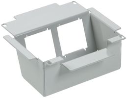 Kit de montage pour WAK 150×150mm gris clair vide, hauteur chape 75…140mm
