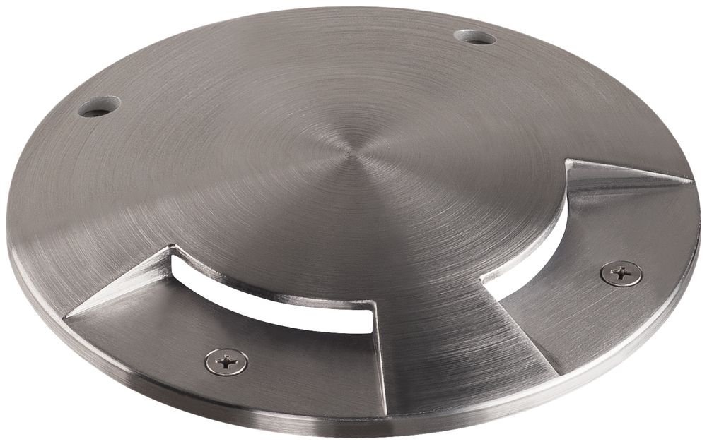 Abdeckung SLV BIG PLOT Edelstahl 316, IP67, 0.8t, 2 Öffnungen