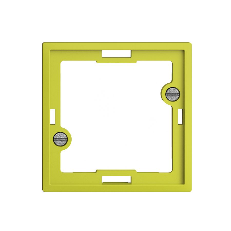 Placca frontale EDIZIOdue lemon per lampada spia piatta