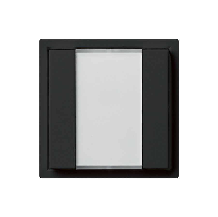 Poussoir universel ENC 2×KAL A sans LED noir