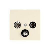 Antennendose TV-R-SAT EDIZIO.liv SNAPFIX® DB52 Stichdose cr