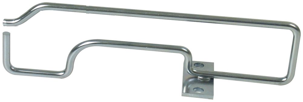 Étrier guide-câbles Standard-Line, type 9, 45×150mm, acier chromé