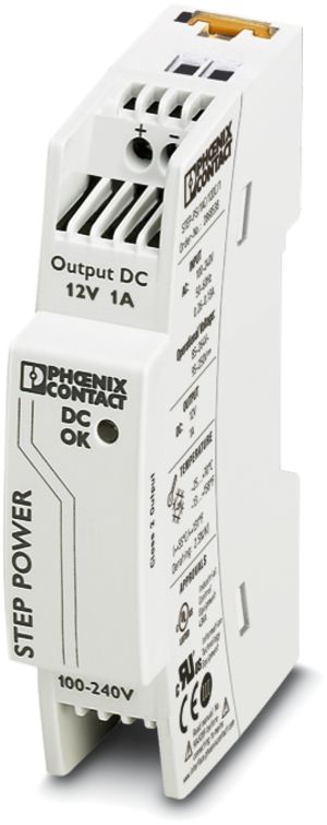 Schaltnetzteil Phoenix Contact 12VDC/1A 1-phasig