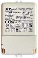 Alimentation LED Elektrogros HEP LLDC12W700CALR-Z 12.1W 3…24V 350…700mA DALI
