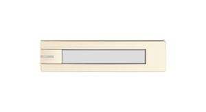 Poussoir 1/4 EDIZIO.liv SNAPFIX® p.KNX&UNI a.LED a.étiquette comm.1touch.cr