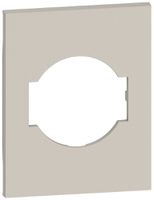 Cache Living Now 3 modules pour prise Schuko/italienne sand