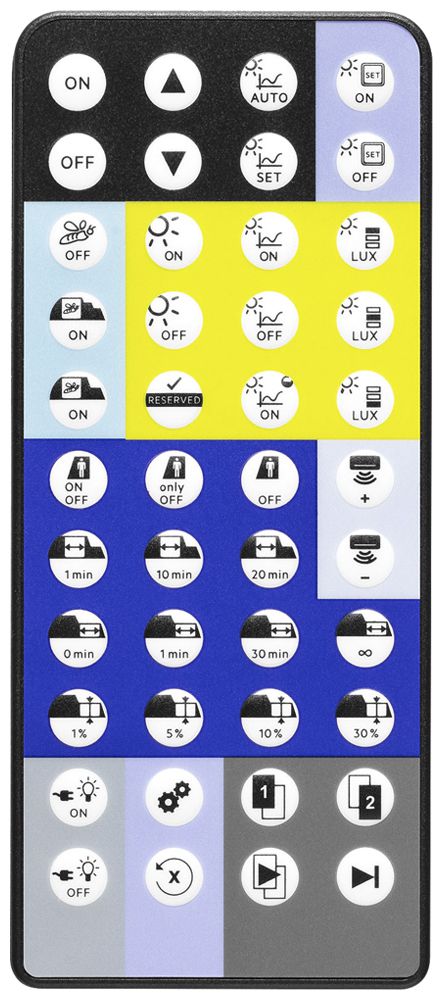 Fernbedienung Tridonic basicDIM ILD Infrarot 15×56×130mm