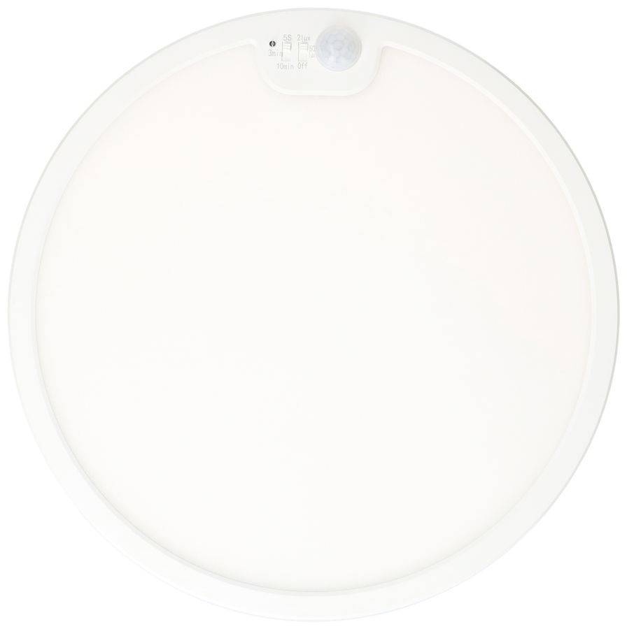 LED-Decken-/Wandleuchte MH SLIM 30 PIR 18/25W 1980/2750lm 3000/4000K Ø300mm ws