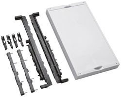 Kit Hager univers N 450×250mm per guida collettrice distanza 60mm orizzontale