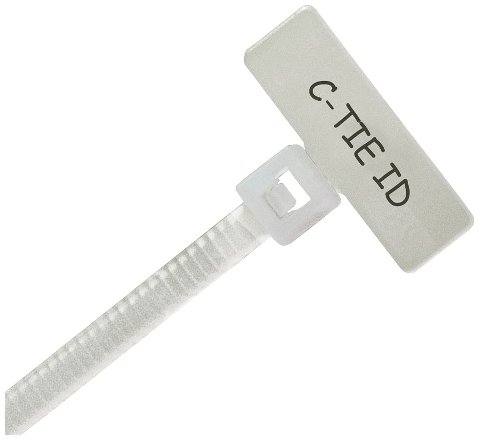 Kabelbinder Plica KABI-C-TIE-ID 2.5×202mm 79N 0…85°C PA unbehandelt farblos