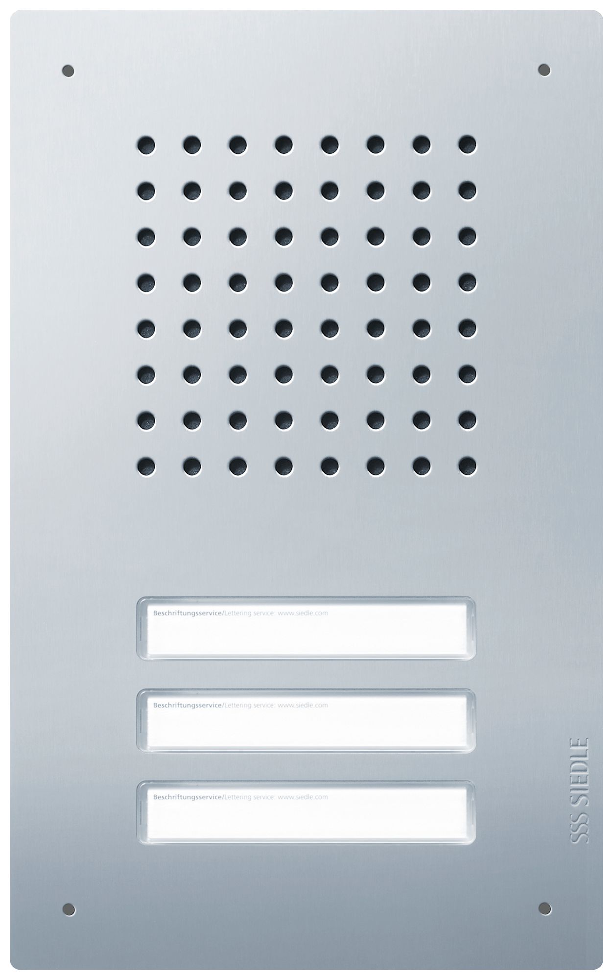 Aussenstation Audio Siedle Classic Bus-System 3 12VAC 277×171×65mm IP54