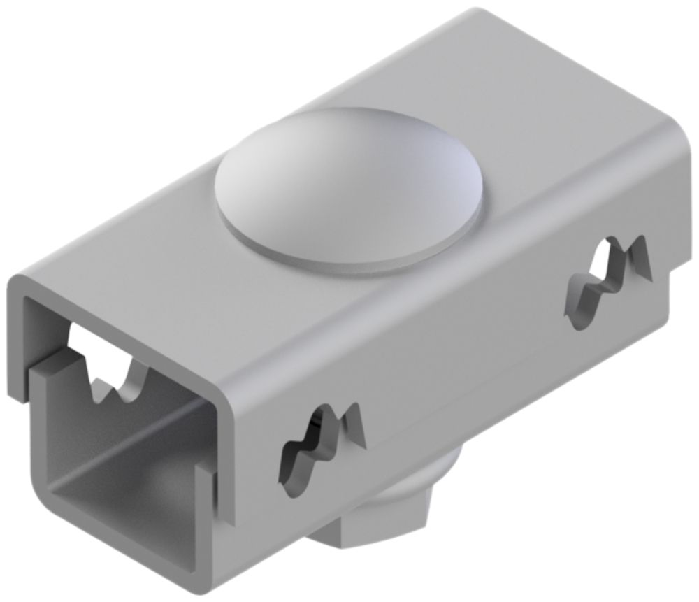 Gitterbahn-Verbinder Lanz galvanisch verzinkt