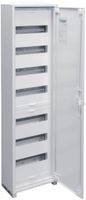 Distributeur AP Hager univers 7 rangées 84UM porte IP44 300×1100×160mm