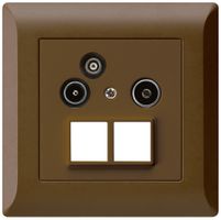 Presa antenna INC R/TV/dati HMS kallysto.line 19dB marrone