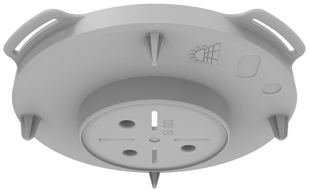 Frontteil Spotbox Mini Flex Ø80mm für Ortbeton grau