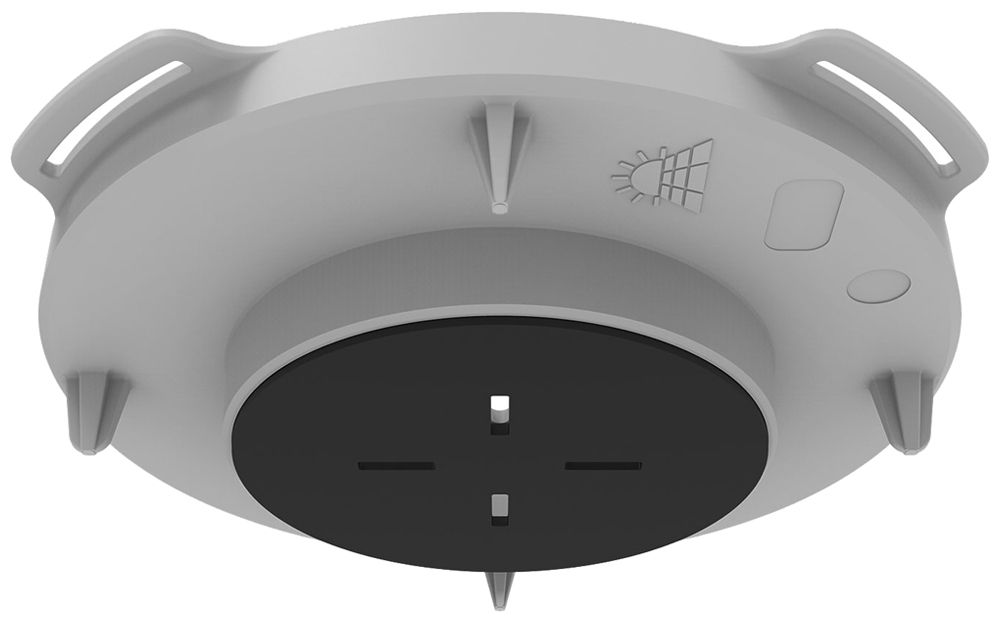 Frontteil Spotbox Mini Flex Ø90mm für Sichtbeton grau