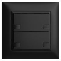 UP-KNX-Taster RGB EDUE FMI, 250mW, o.LED, 2×Taste, 2×Tastenb., sz