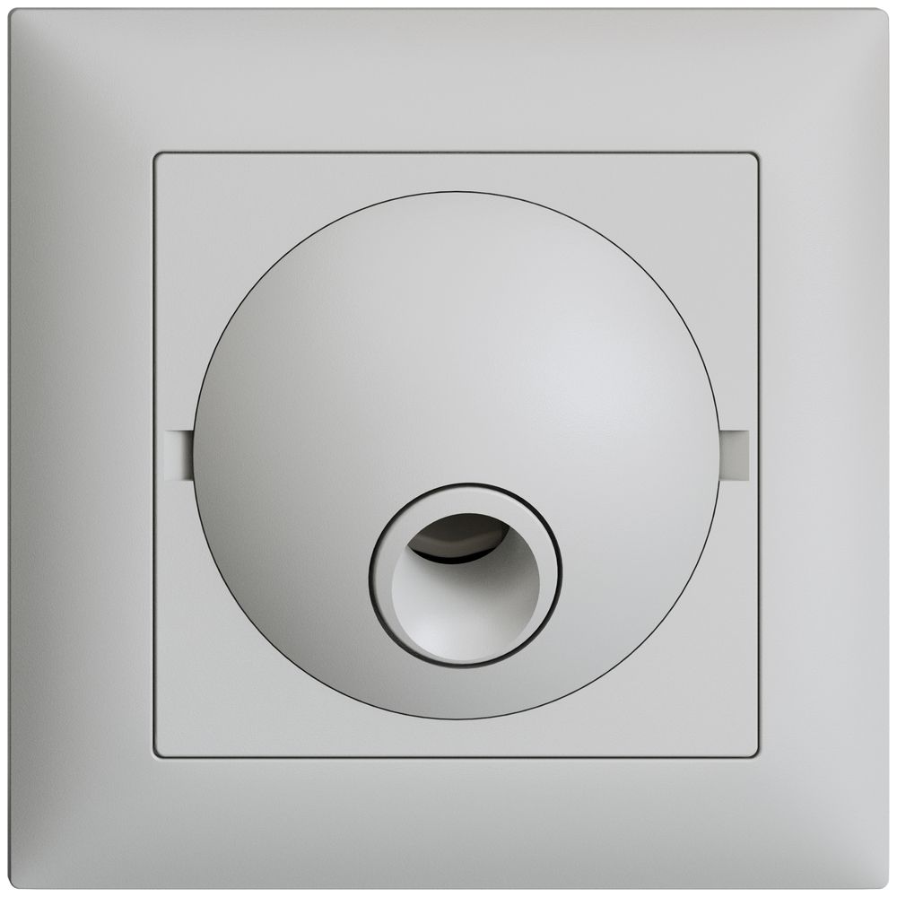 UP-Anschlussdose EDIZIOdue hellgrau, ohne Klemmeneinsatz