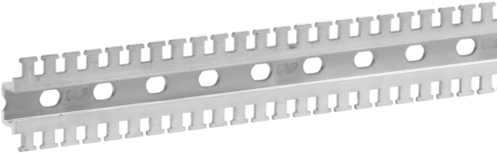 Barre de support et de fixation 7.5×35mm perforé, L=3m